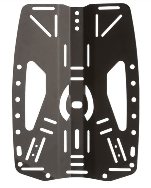 Hollis ALUMINUM BACKPLATE, schwarz B-Ware